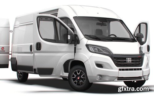 Fiat Ducato Van L3H2 HQ Interior 2023 Model