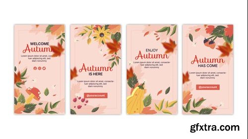 Videohive Hello Autumn Instagram Stories 54350093