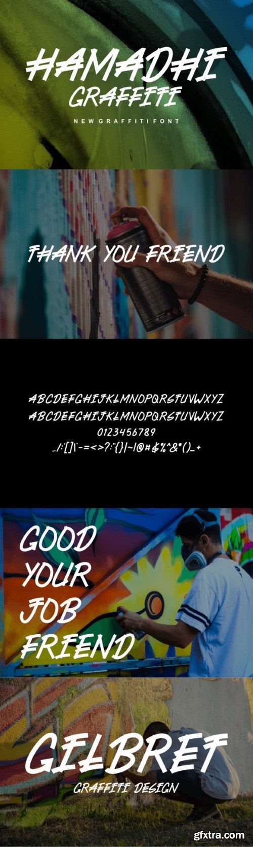 Hamadhi Graffiti Font