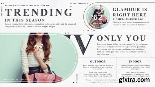 Videohive Fashion Magazine Slideshow 54352856