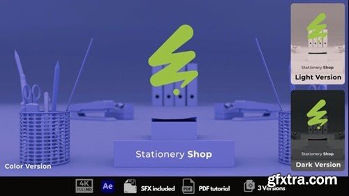 Videohive Stationery Shop Opener 54359619