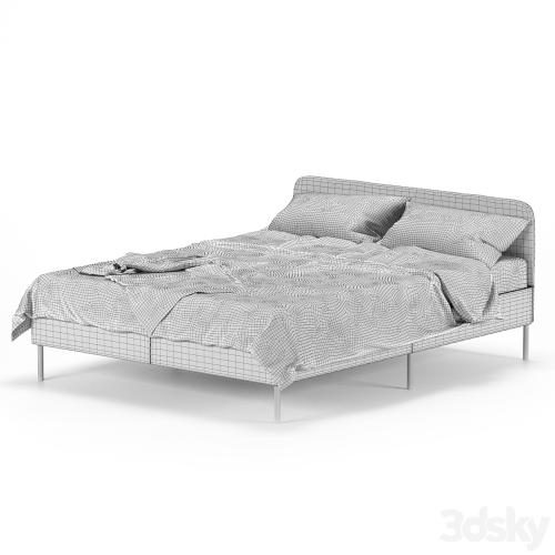 Slattum Double Bed IKEA