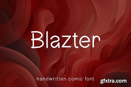 Blazter - Clean Handwritten Font UTMPWCP