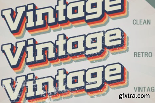 Vintage Font