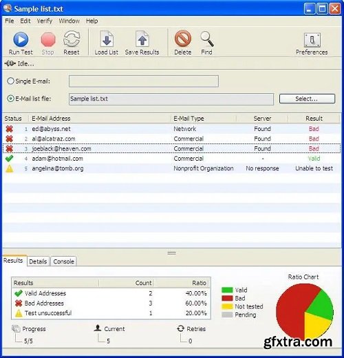 Maxprog eMail Verifier 3.8.6 Multilingual