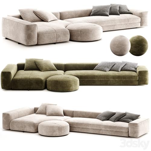 Yves Sofa By Minotti