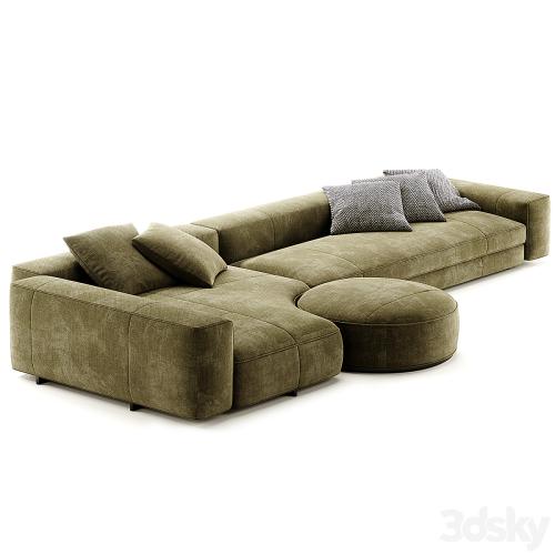 Yves Sofa By Minotti