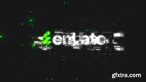 Videohive Digital Glitch Logo 54338946