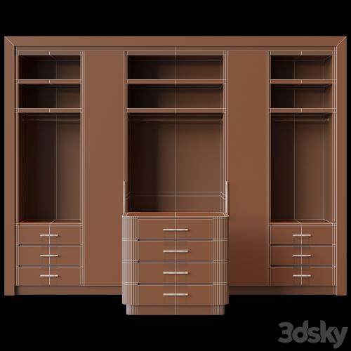 Wardrobe with island