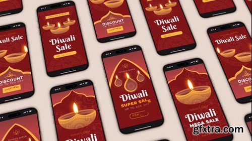 Videohive Diwali Sale Instagram Stories 54409707