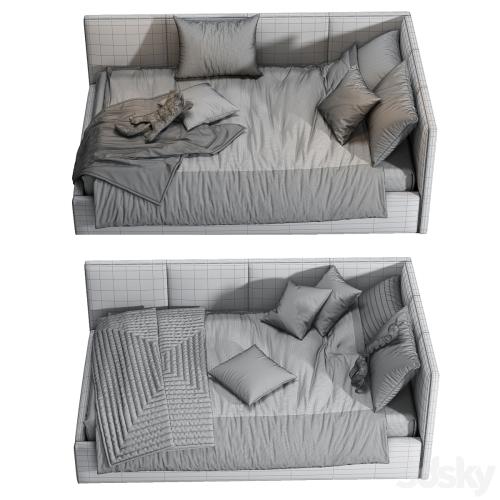 Parfe cushioned Corner bed