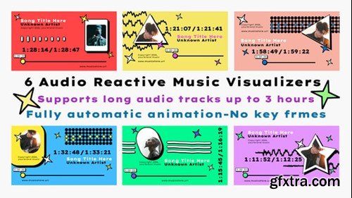 Videohive Audio Reactive Music Visualizer 54336389