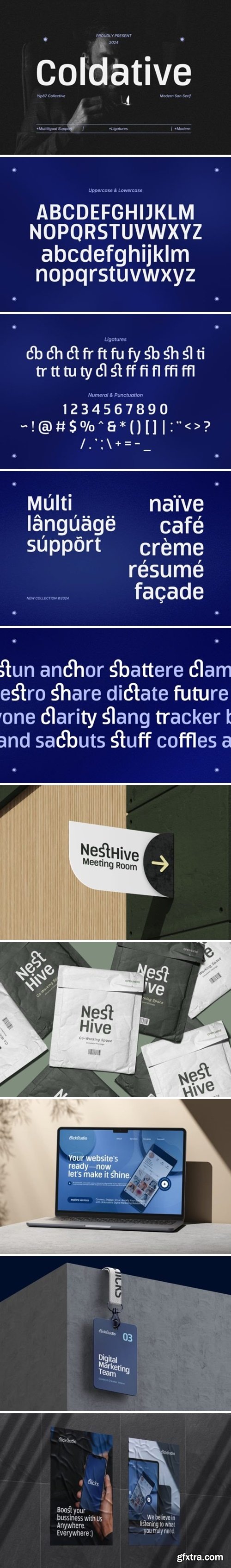 Coldative Font