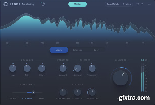 LANDR Mastering Plugin Pro v1.1.17