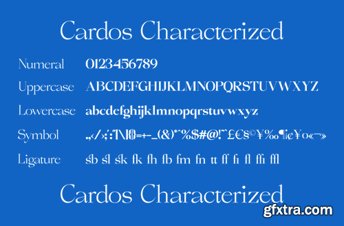 Cardos - Classic Family Serif 2L8FKYT