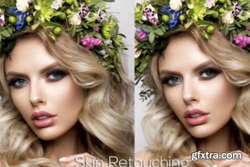 Skin Retouching Actions