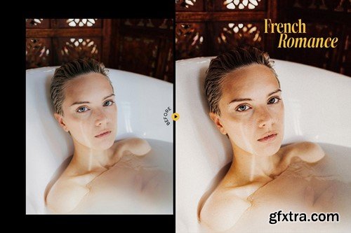 French Romance Lightroom Presets and LUT QS3FCTE