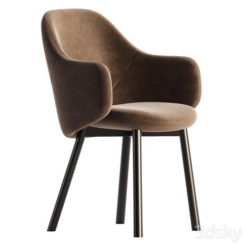 ALBU Easy chair with armrests By TON