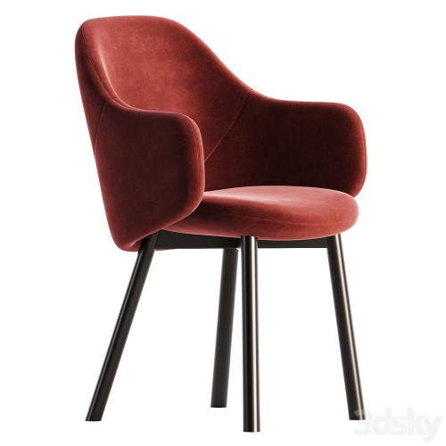 ALBU Easy chair with armrests By TON