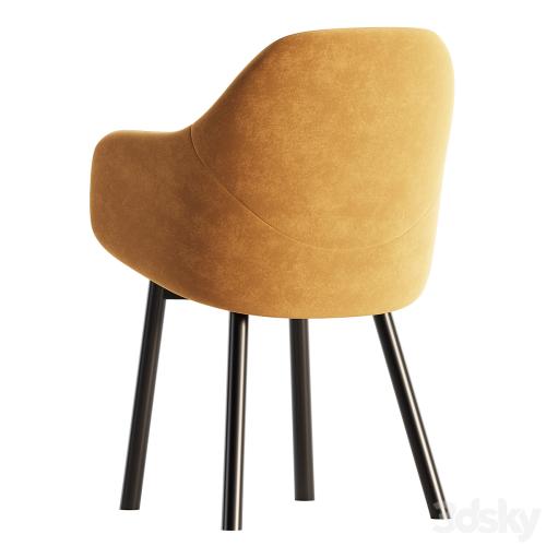 ALBU Easy chair with armrests By TON