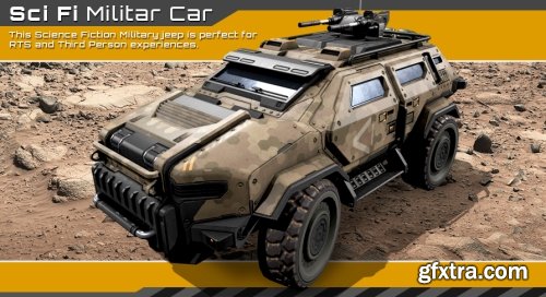 UnrealEngine - SciFi Military Car