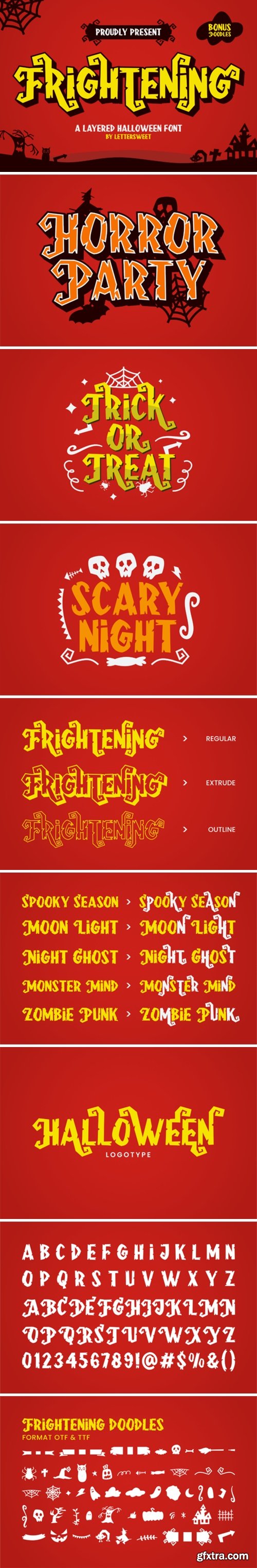 Frightening Font