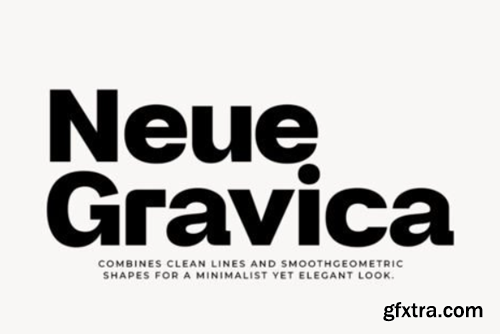 Neue Gravica Font