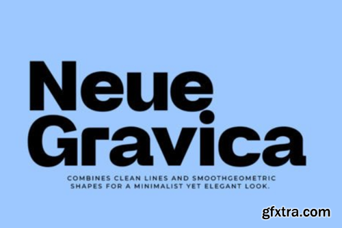 Neue Gravica Font