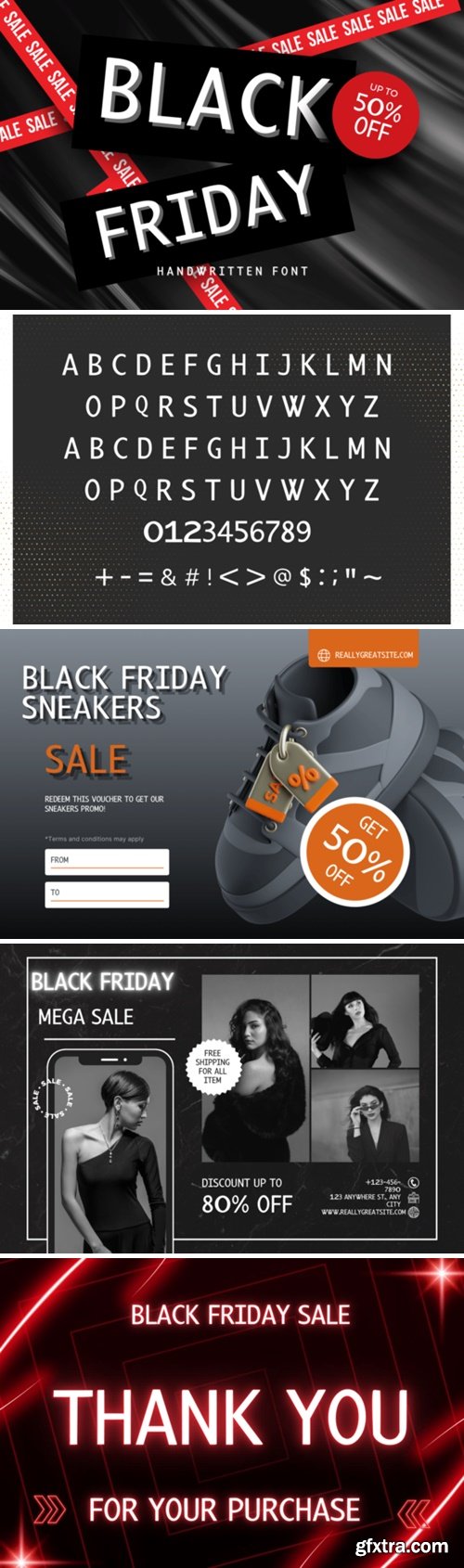 Black Friday Font