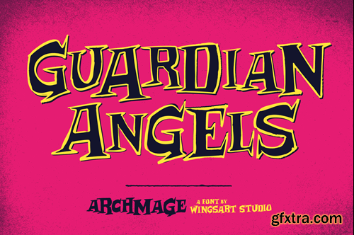 Archmage - A Phantasmagorical Serif Font HAJGB56