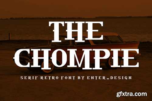 The Chompie Font T33NKFF