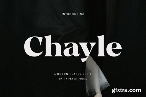 Chayle - Modern Classy Serif 2ZRZKJ9