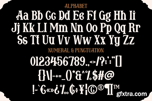 Arima Fentag - Old Decorative Font SDXYDX8