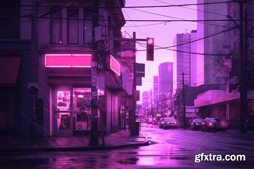 Cyberpunk Photo Effect FL2DQPC