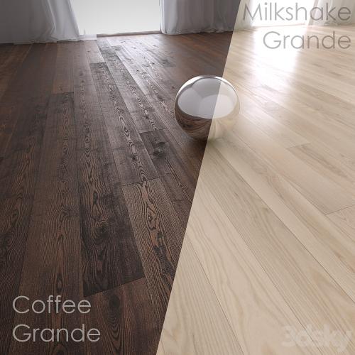 4 types of parquet, barlinek, collection Pure line part 2 (MultiTexture + FloorGenerator)