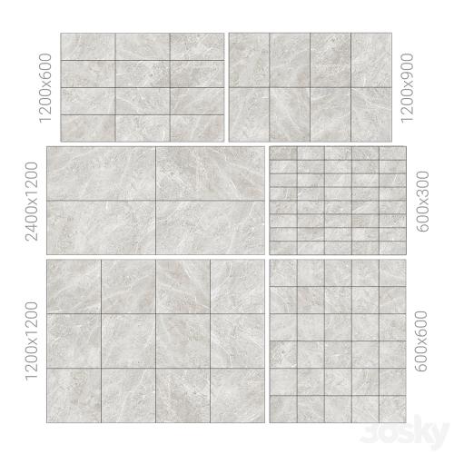 Gray marble tiles 3