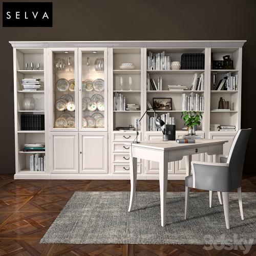 Selva bookcase Mirabeau set sections02