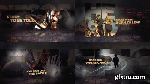 Videohive History Title Text Opener 54420419