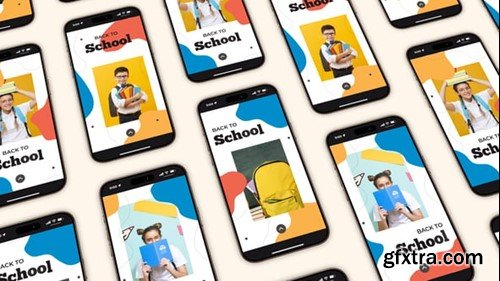 Videohive Back to School Instagram Stories 54412010