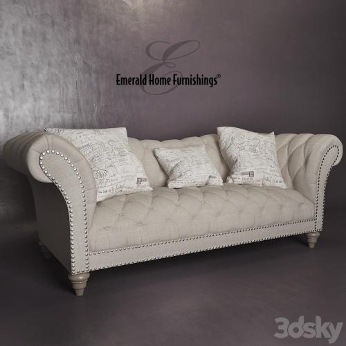 Hutton Sofa by Emerald Home Furnishings