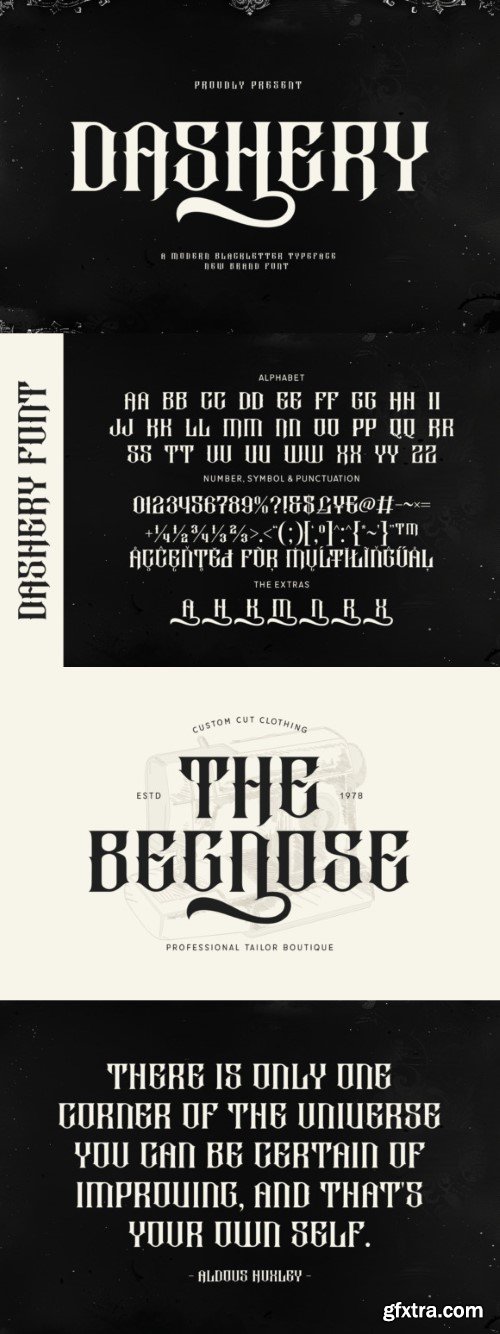 Dashery Font