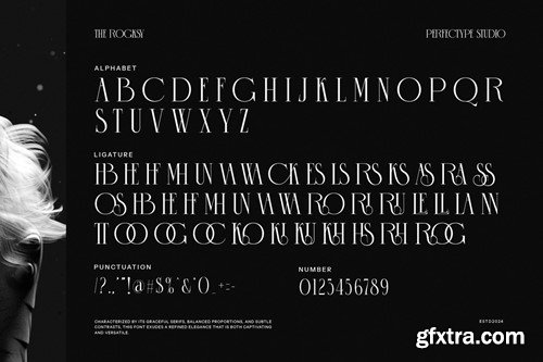 The Rogksy Modern Serif Font DWWX27B