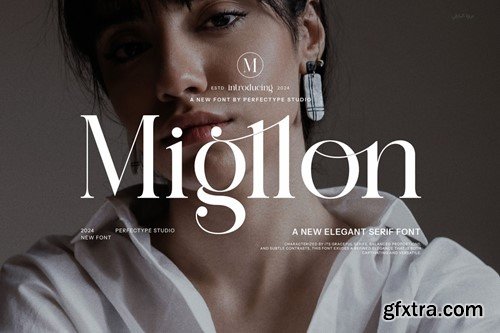 Migllon Elegant Ligature Serif Font Y4VKN2L