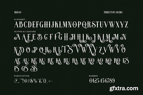 Blistao Tattoo Vintage Serif Font 6MF3NM4