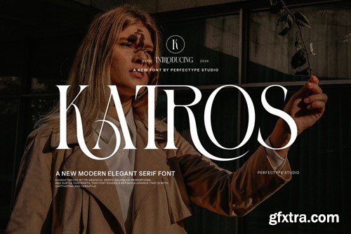 Katros Elegant Serif Font VX74JMJ