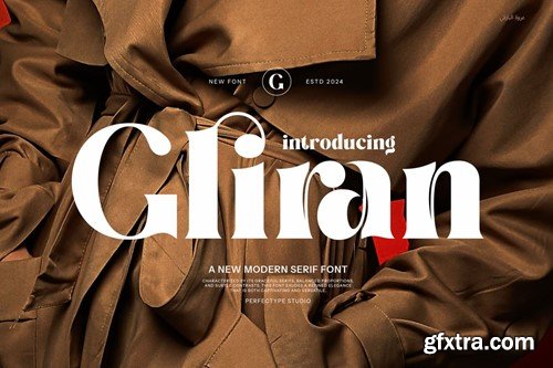 Gliran Elegant Serif Font KQBV8ZE