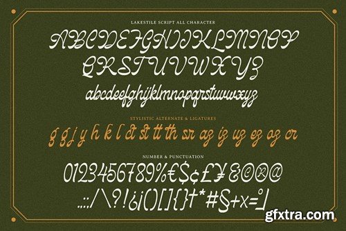 Lakestile - Classic Reverse Script FQ5YREM