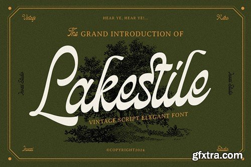 Lakestile - Classic Reverse Script FQ5YREM