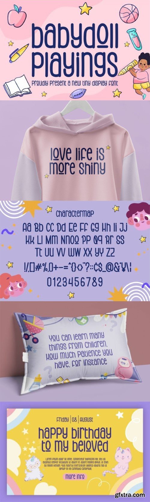 Babydoll Playings Font