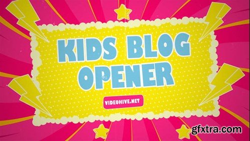 Videohive Kids World Video Opener 2 54412335